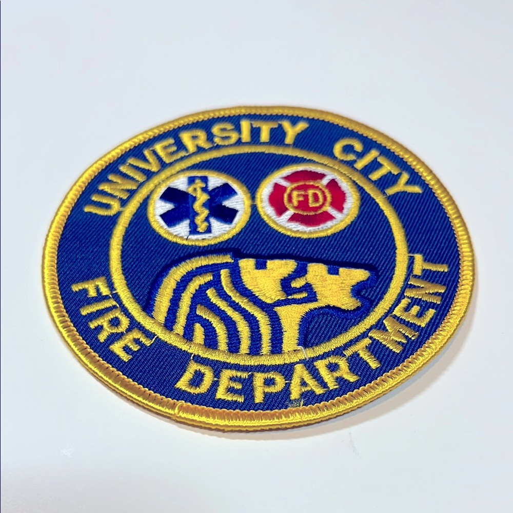 🔥 University City Fire Department Missouri Rescue EMT Embroidered Patch